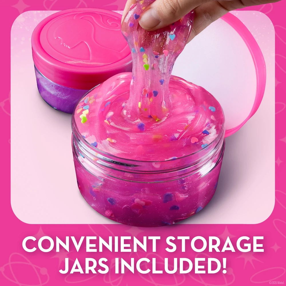 Kūrybinis gleivių gaminimo rinkinys Barbie Slime Science Kit, RTBBSLIMESCI