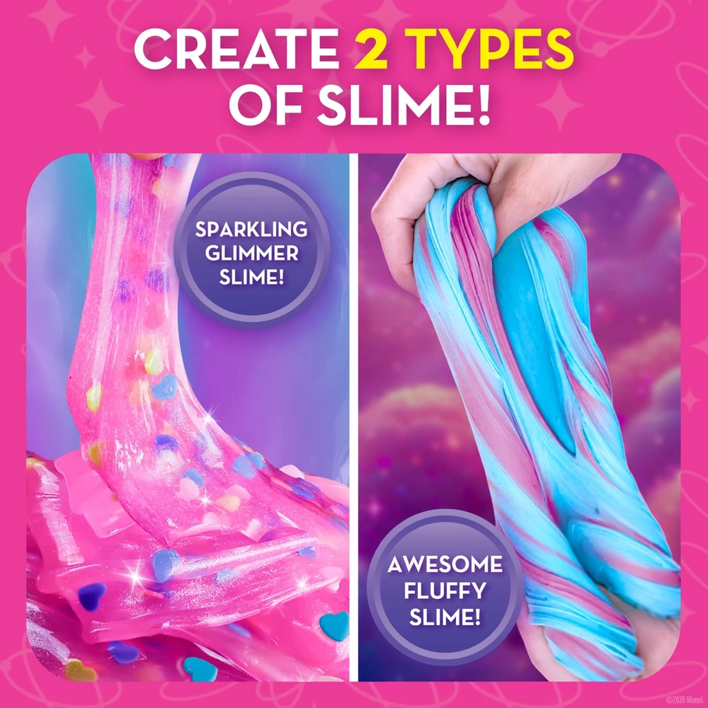 Kūrybinis gleivių gaminimo rinkinys Barbie Slime Science Kit, RTBBSLIMESCI