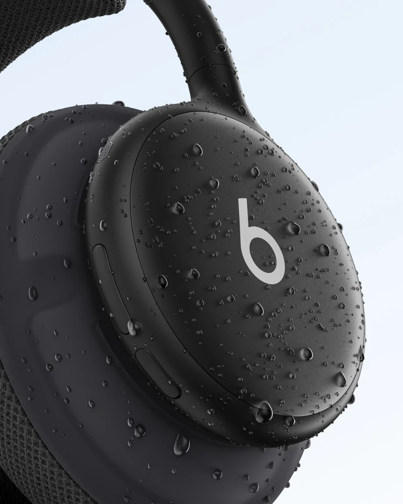 Beats 360 Over-Ear Headphones - Black with Black Performance Knit Cushions - MJE14ZM/A