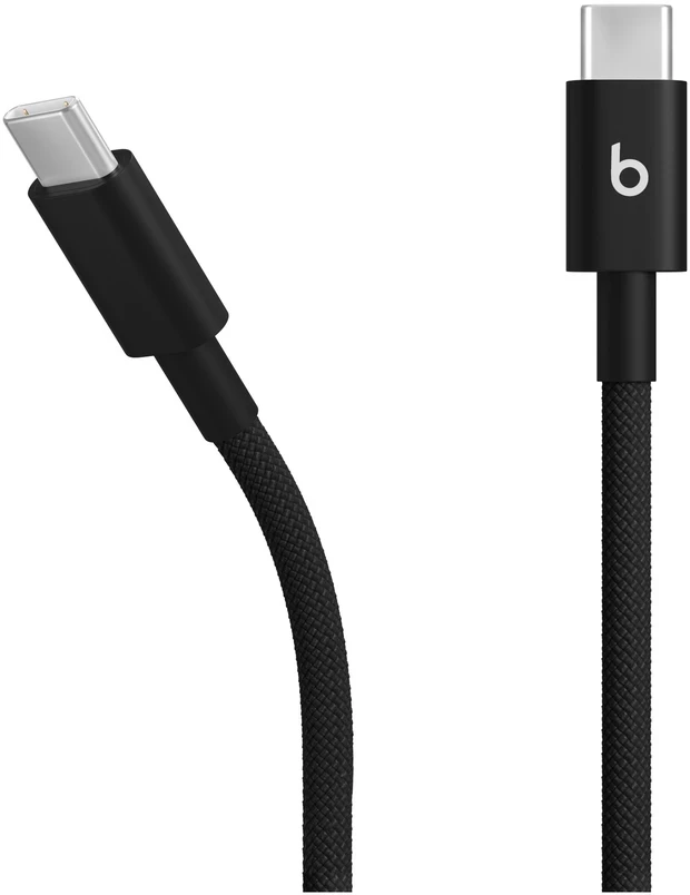 Beats USB-C to USB-C Woven Cable (1.5 m) - Bolt Black - MDGA4ZM/A