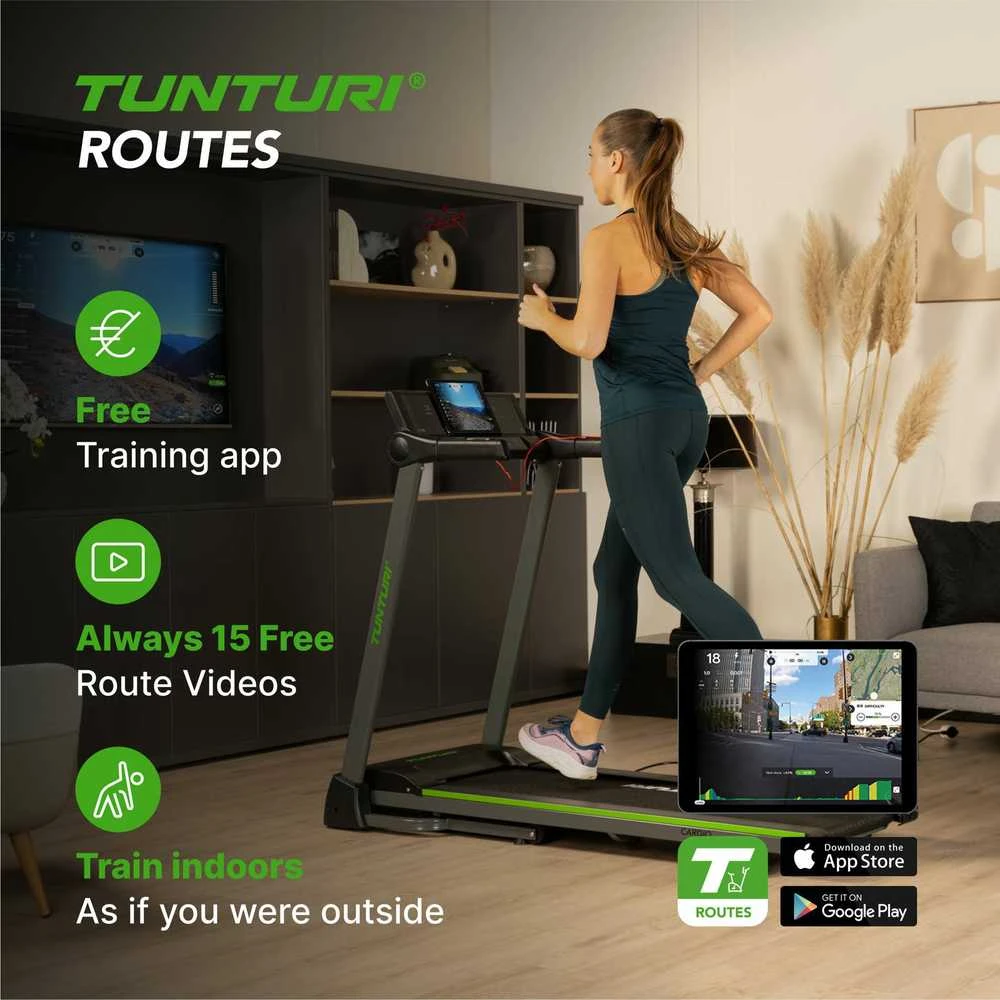 Bėgimo takelis Tunturi Cardio Fit T25 aprašymas - Prekės nuotrauka