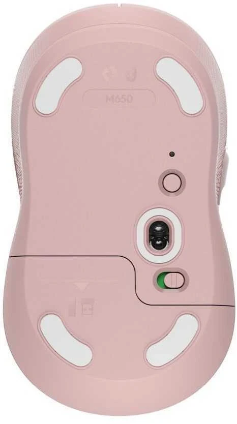 Belaidė pelė Logitech Signature M650 M, rožinė