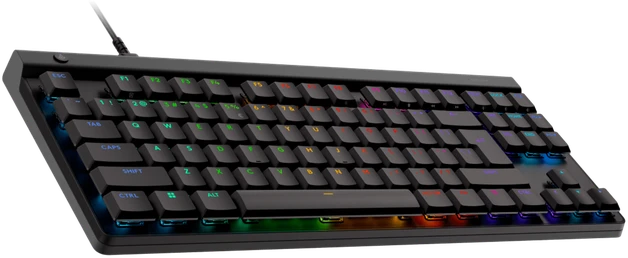 Belaidė žaidimų klaviatūra Logitech G515 TKL Wired Low Profile Gaming Keyboard, Juodos spalvos, Išdėstymas: US tarptautinis (Qwerty) | 920-012872