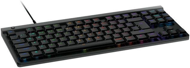 Belaidė žaidimų klaviatūra Logitech G515 TKL Wired Low Profile Gaming Keyboard, Juodos spalvos, Išdėstymas: US tarptautinis (Qwerty) | 920-012872