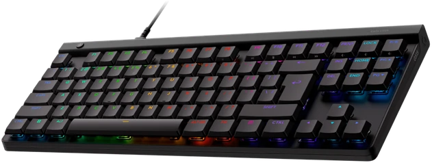 Belaidė žaidimų klaviatūra Logitech G515 TKL Wired Low Profile Gaming Keyboard, Juodos spalvos, Išdėstymas: US tarptautinis (Qwerty) | 920-012872