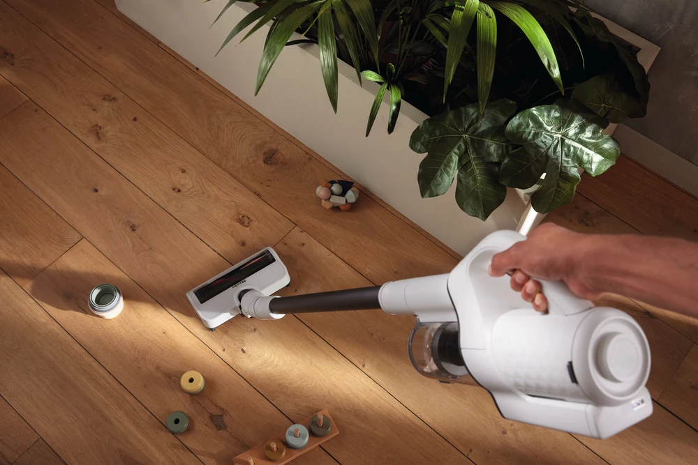 Belaidis dulkių siurblys Miele Duoflex HX1 Extra brilliant baltas 12377730