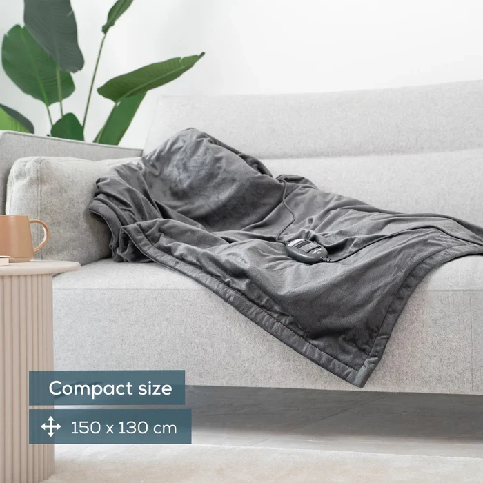 Šildanti antklodė Beurer HD74 Cozy, Juoda