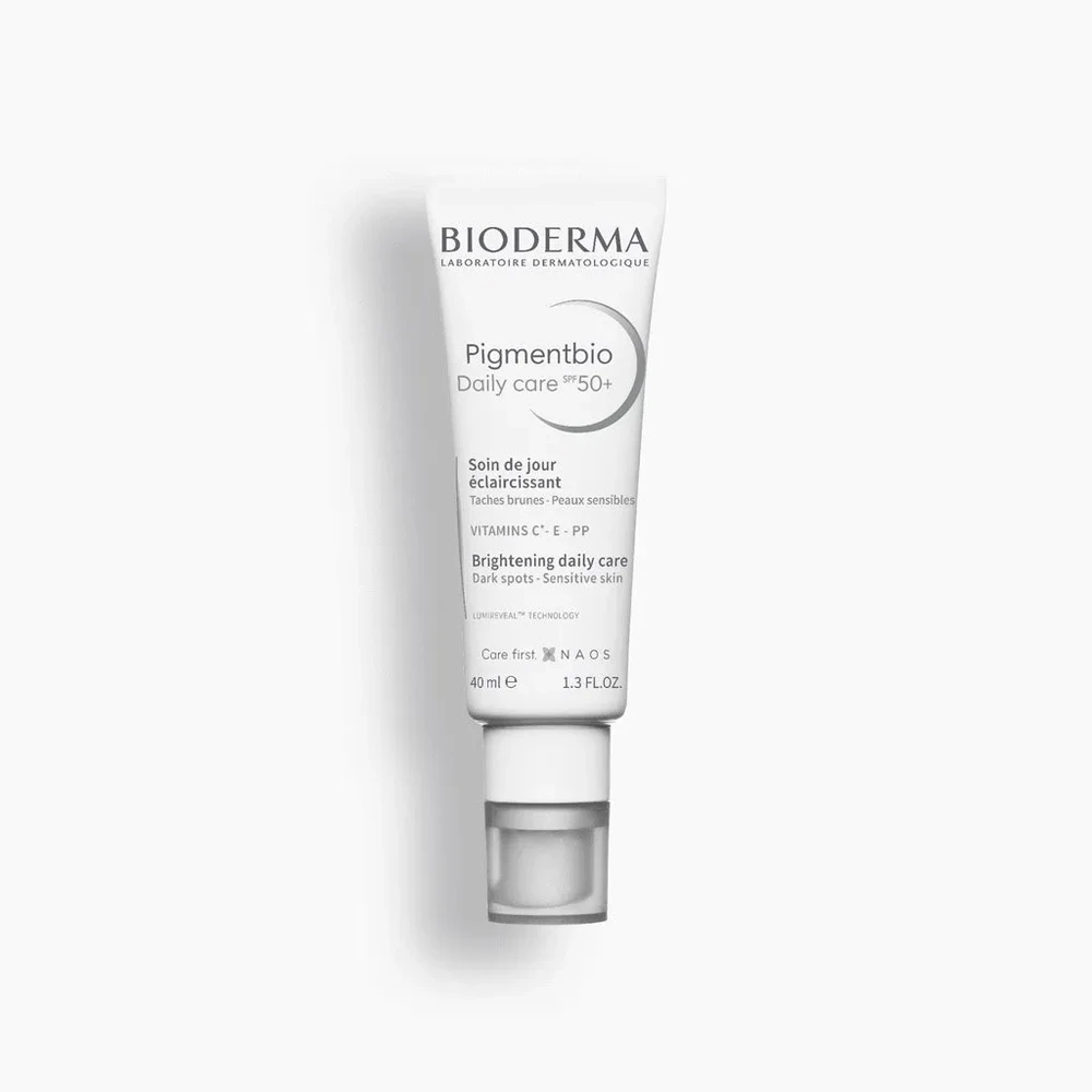 Bioderma Pigmentbio Daily care SPF 50+ Skaistinantis dieninis veido kremas, 40 ml aprašymas - Prekės nuotrauka