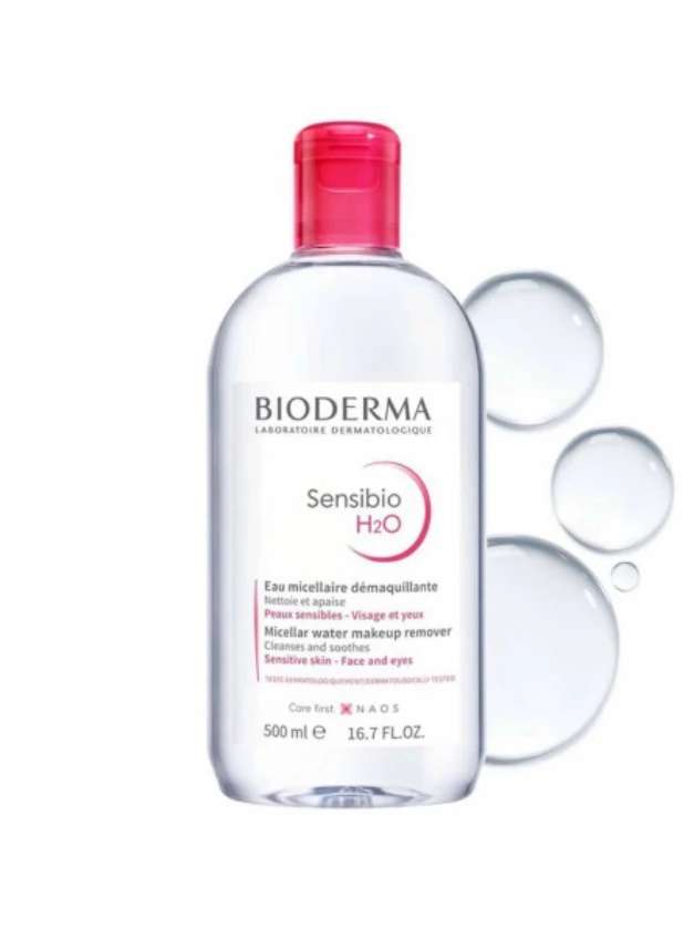Bioderma Sensibio H2O Makiažą šalinantis micelinis vanduo, 500 ml