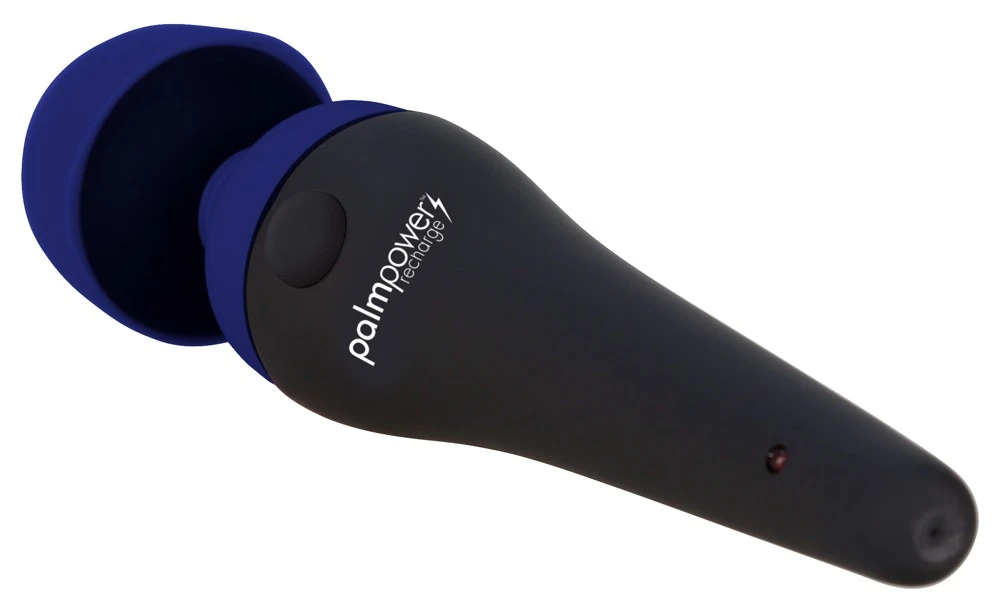 Vibratorius PalmPower Recharge Vibrator, mėlynas, 19,5 cm