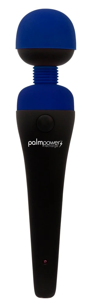 Vibratorius PalmPower Recharge Vibrator, mėlynas, 19,5 cm