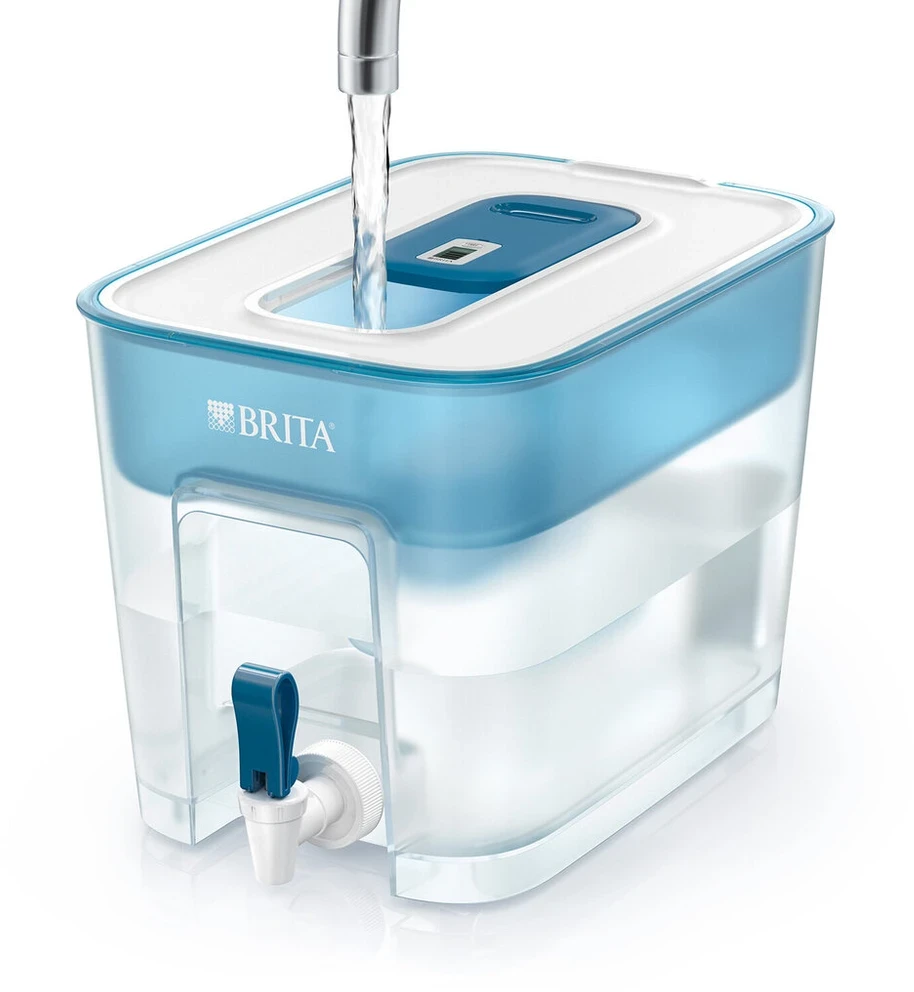 BRITA FLOW vandens filtravimo indas 8.2l, mėlynos spalvos