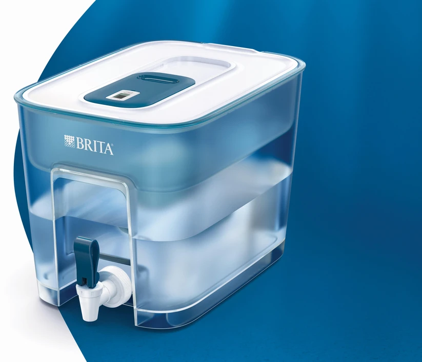 BRITA FLOW vandens filtravimo indas 8.2l, mėlynos spalvos