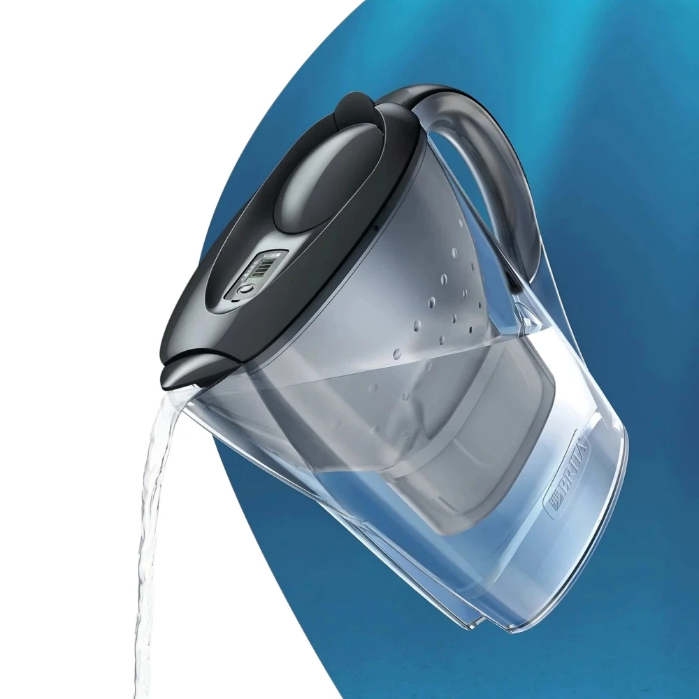 BRITA MARELLA vandens filtravimo indas, 2,4l, pilkos spalvos