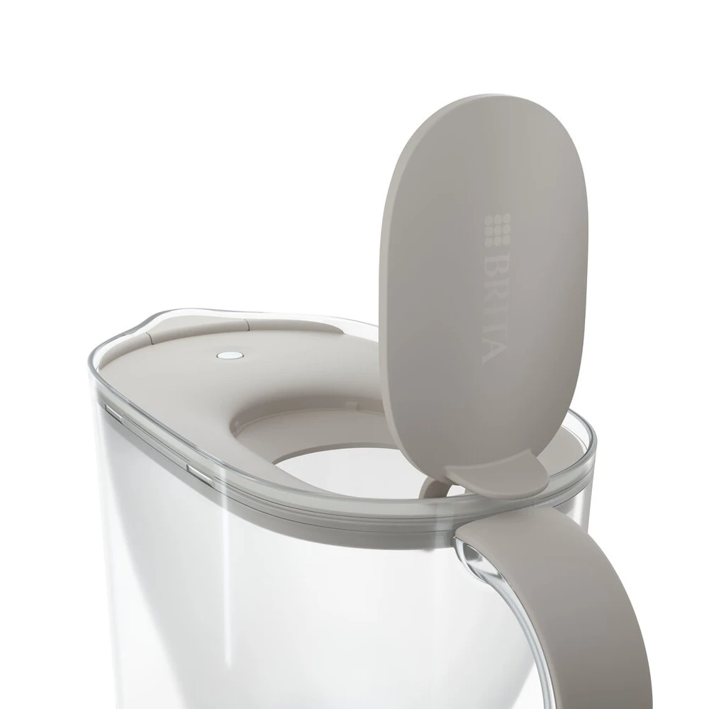 Vandens filtravimo ąsotis BRITA Style Essential 2.4L, smėlio spalvos su 2x MAXTRA PRO filtrais +DOVANA Brita gertuvė