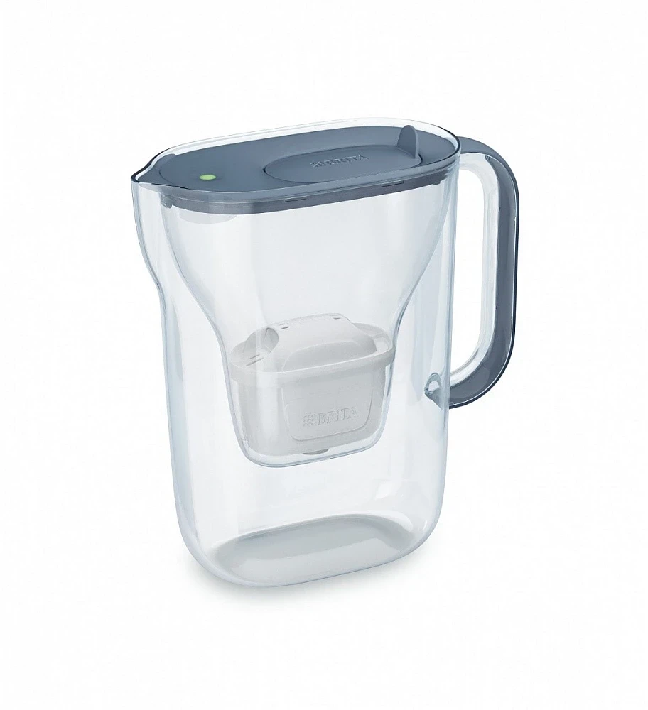 BRITA STYLE ESSENTIAL vandens filtravimo indas, 2,4l, mėlynos spalvos +DOVANA Brita gertuvė