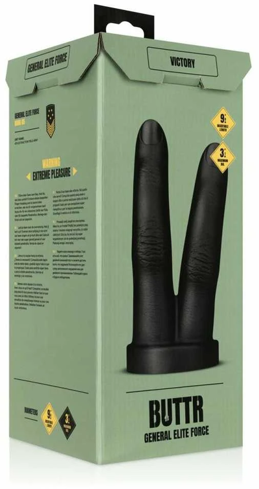 BUTTR – Victory Double Finger Butt Plug