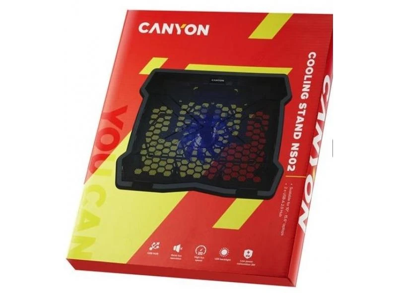 Canyon Aušinimo stovas nešiojamiesiems kompiuteriams iki 15,6'' NS-02, NS02 (CNE-HNS02)