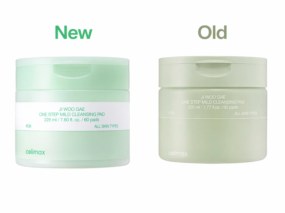 Celimax Ji.Woo.Gae One Step Mild Cleansing Pad valomieji veido padeliai, 60 vnt.