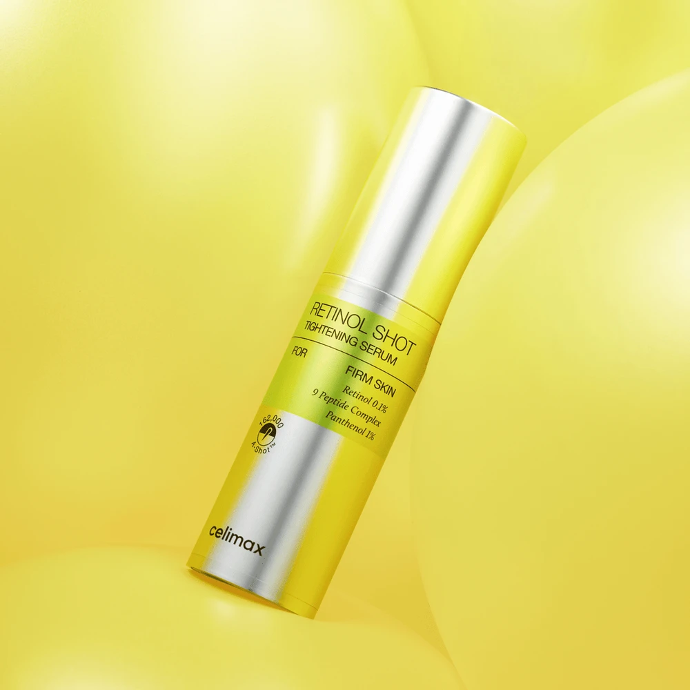 Celimax The Vita-A Retinol Shot Tightening Serum veido serumas su retinoliu, 30 ml aprašymas - Prekės nuotrauka
