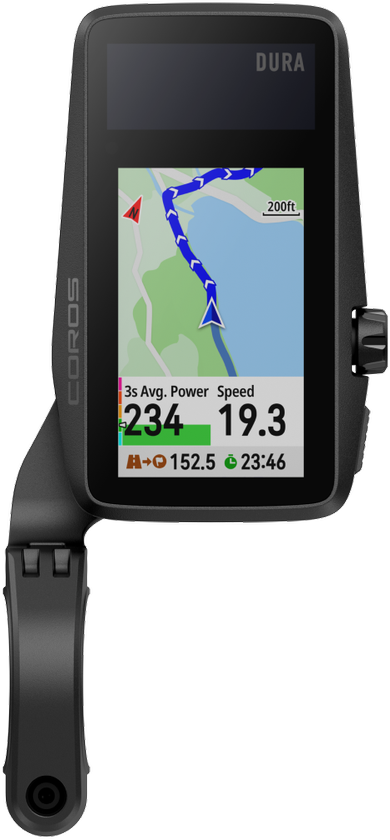 Coros DURA GPS dviračių kompiuteris