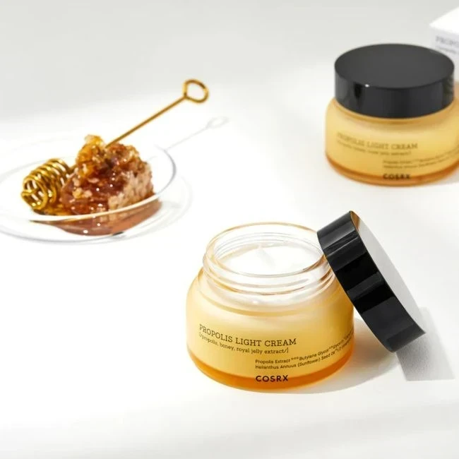 Cosrx Propolis Light Cream lengvas veido kremas, 65 ml