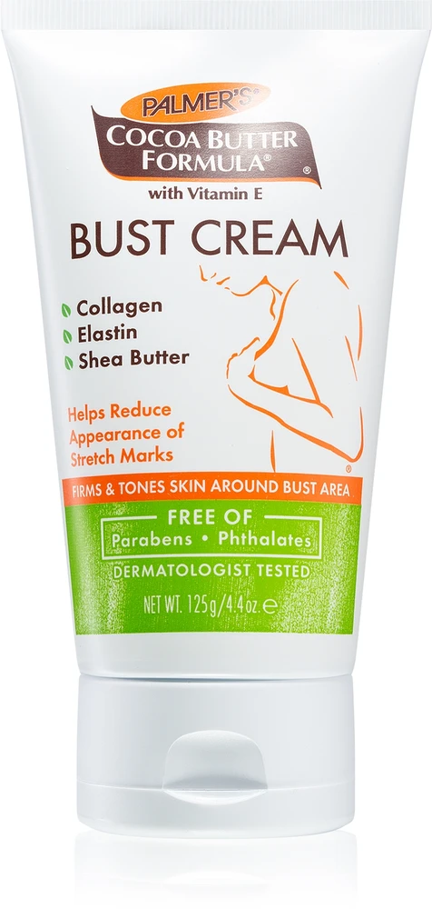 Palmer´s Krūtinę stangrinantis kremas Palmer's Cocoa Butter Formula Bust Kreminis, 125 ml