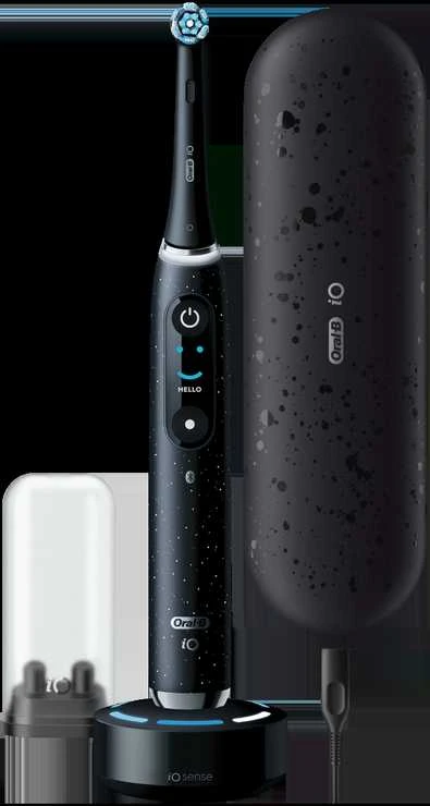 Elektrinis dantų šepetėlis Oral-B iO10 iOM10.1B4.2AD, Juodas