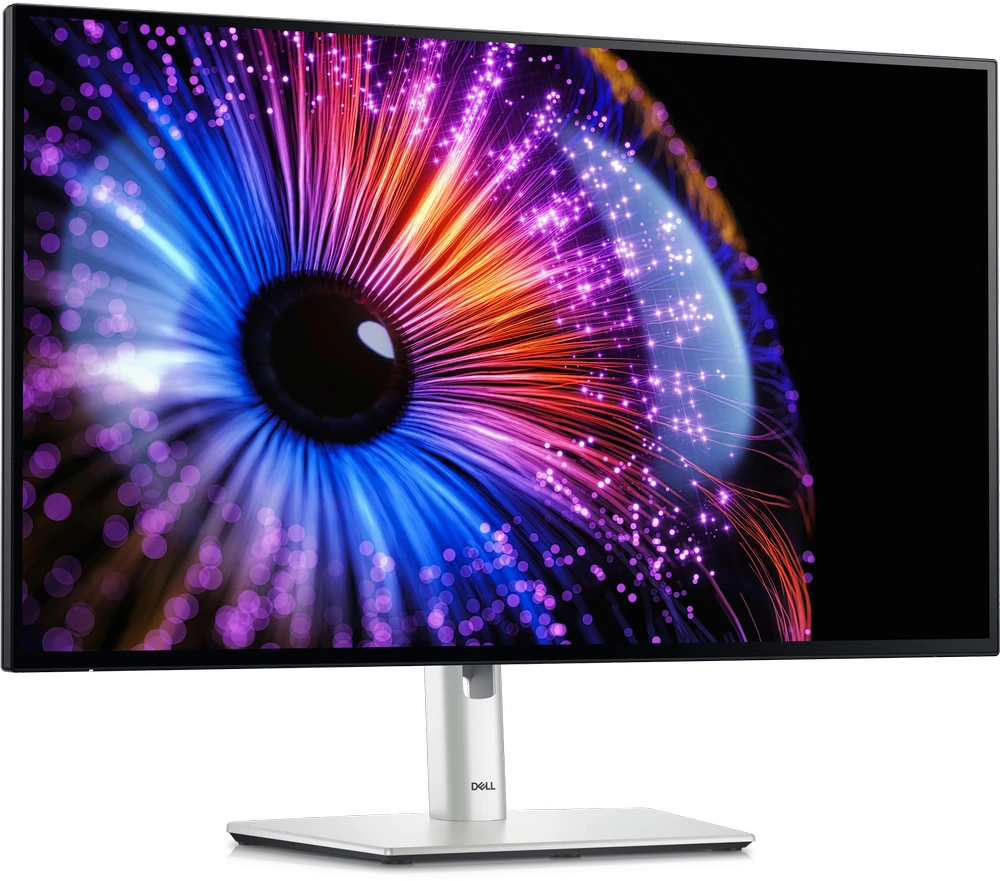 Monitorius Dell UltraSharp U2724DE/ 16:9/ WQHD IPS/ 120Hz/ 5ms/ DP HDMI 1xUSB-C 3xUSB /Thunderbolt /VESA Sidabrinis