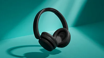 Ant ausų dedamos belaidės ausinės Philips 5000 series, juodos spalvos | TAH5209BK/00 aprašymas - Prekės nuotrauka