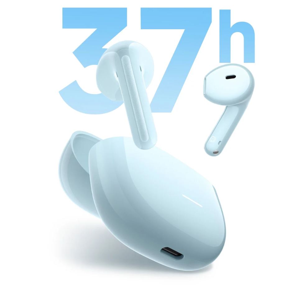 Ausinės Xiaomi Redmi Buds 8 Active, Juodos aprašymas - Prekės nuotrauka