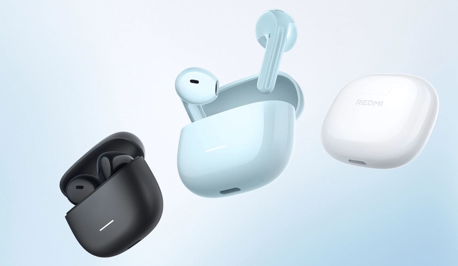 Ausinės Xiaomi Redmi Buds 8 Active, Juodos aprašymas - Prekės nuotrauka