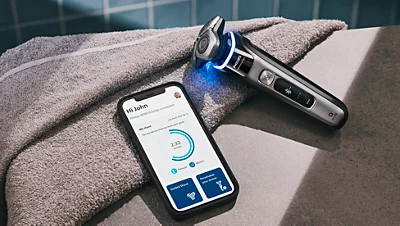 Philips i9000 Prestige drėgnojo ir sausojo skutimo skustuvas su „SkinIQ“ aprašymas - Prekės nuotrauka