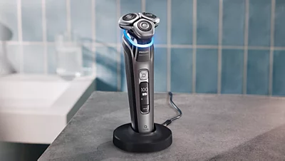 Philips i9000 Prestige drėgnojo ir sausojo skutimo skustuvas su „SkinIQ“ aprašymas - Prekės nuotrauka