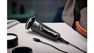 Drėgnojo ir sausojo skutimo elektrinė barzdaskutė Philips Shaver Series 5000 aprašymas - Prekės nuotrauka