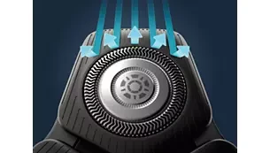Drėgnojo ir sausojo skutimo elektrinė barzdaskutė Philips Shaver Series 5000, S5886/38 aprašymas - Prekės nuotrauka