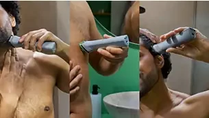Daugiafunkcis „dešimt viename“ kūno ir veido skustuvas Philips All-in-One Trimmer Series 5000 MG5921/15 aprašymas - Prekės nuotrauka