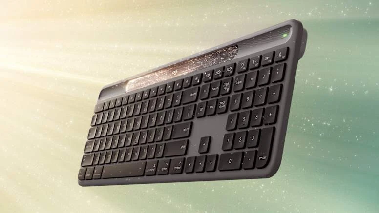 Belaidė klaviatūra Logitech Signature Slim Solar+ K980s, grafito spalvos, 920-013764 aprašymas - Prekės nuotrauka