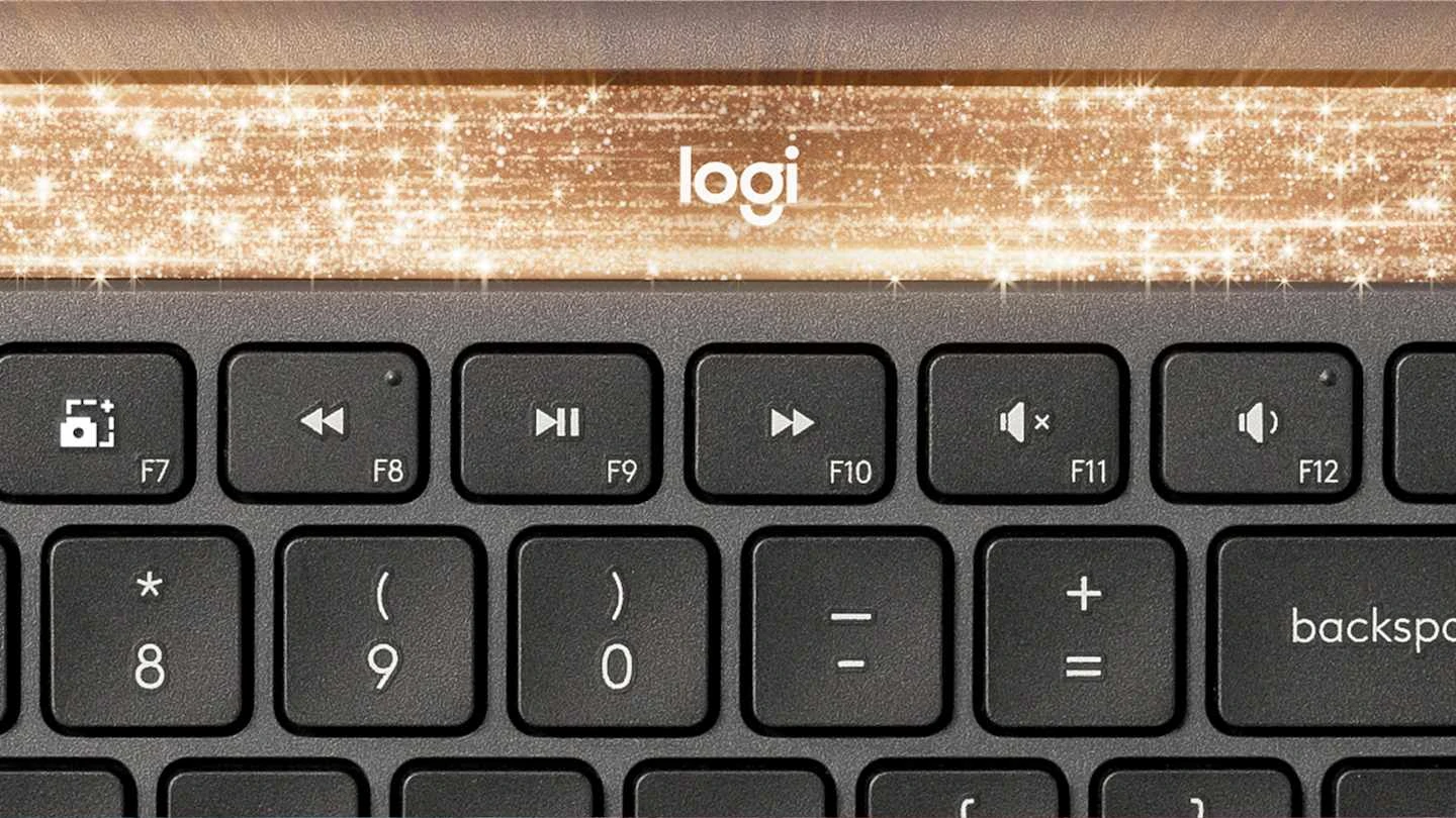 Belaidė klaviatūra Logitech Signature Slim Solar+ K980s, grafito spalvos, 920-013764 aprašymas - Prekės nuotrauka