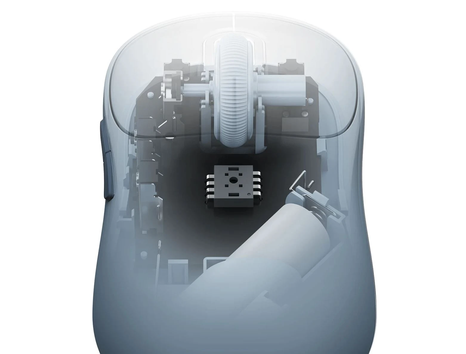 Belaidė pelė Xiaomi Wireless Mouse 3, Mėlyna aprašymas - Prekės nuotrauka