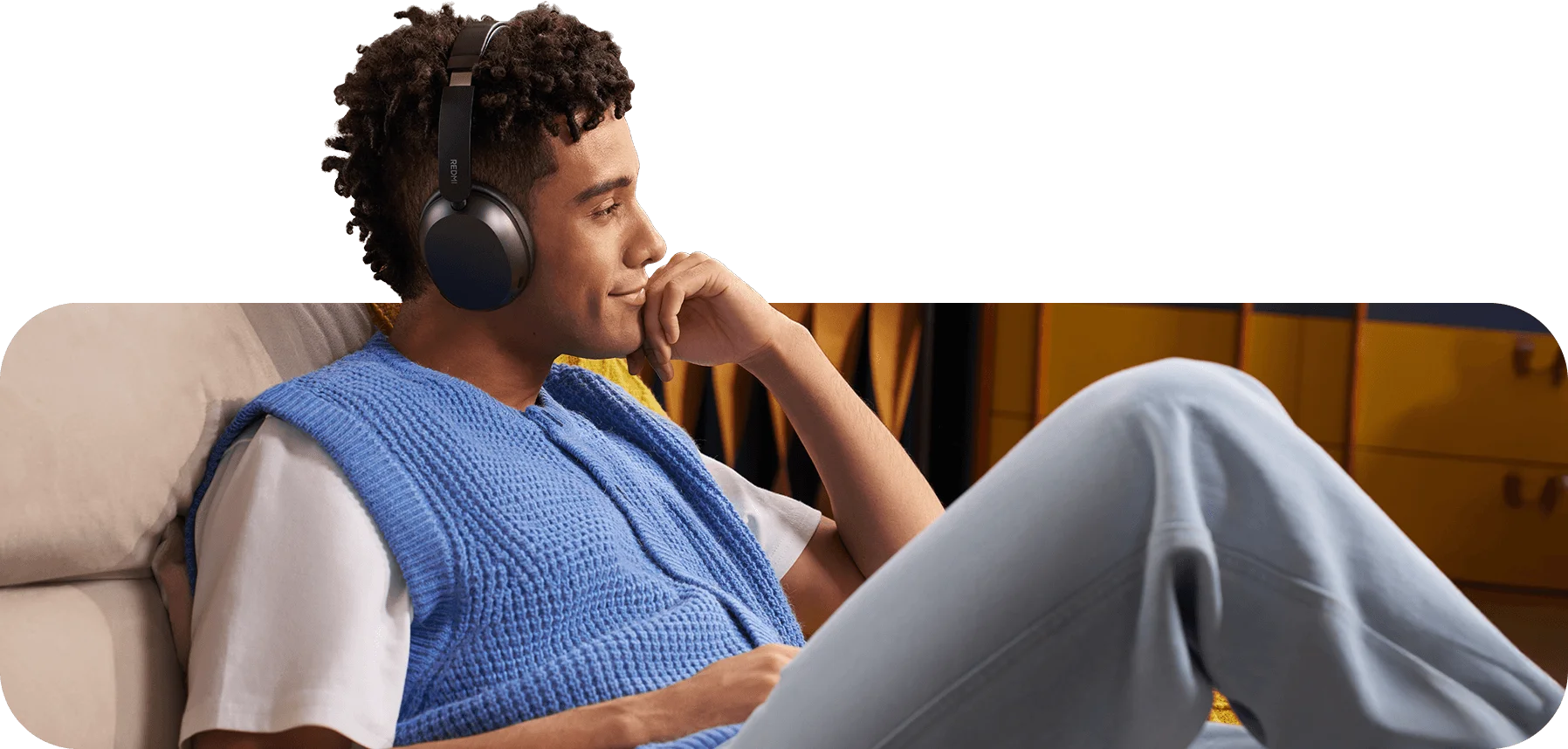Belaidės ausinės Redmi Headphones Neo, baltos spalvos aprašymas - Prekės nuotrauka