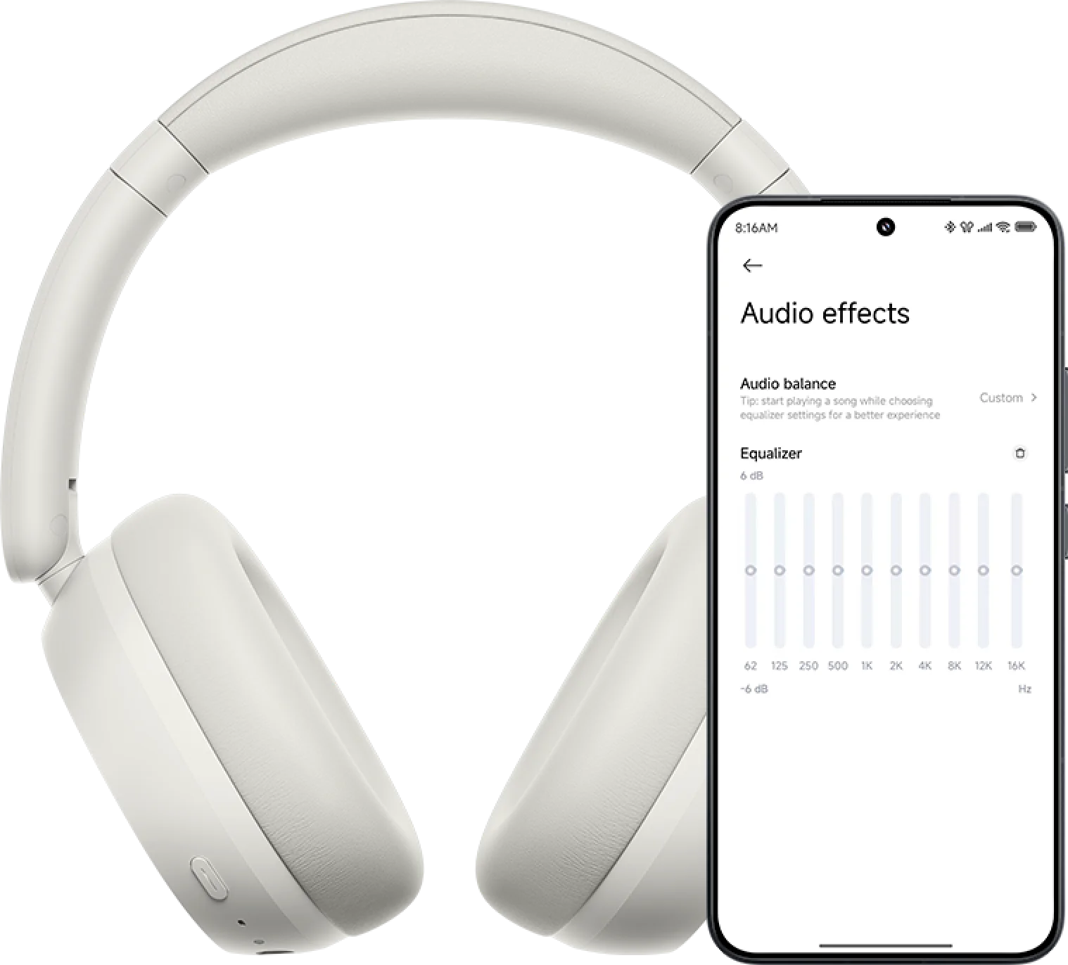 Belaidės ausinės Redmi Headphones Neo, baltos spalvos aprašymas - Prekės nuotrauka
