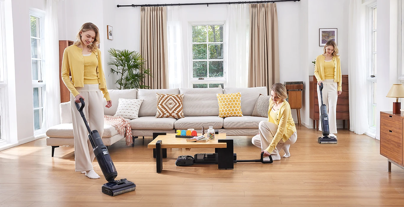Belaidis grindų plovimo prietaisas TINECO FLOOR ONE S6 Stretch Extreme aprašymas - Prekės nuotrauka