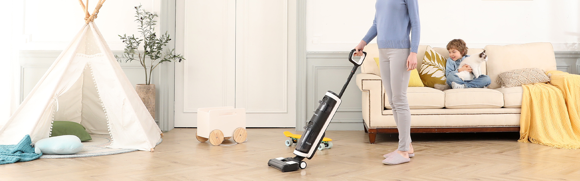 Belaidis grindų plovimo siurblys TINECO FLOOR ONE S3 Extreme aprašymas - Prekės nuotrauka