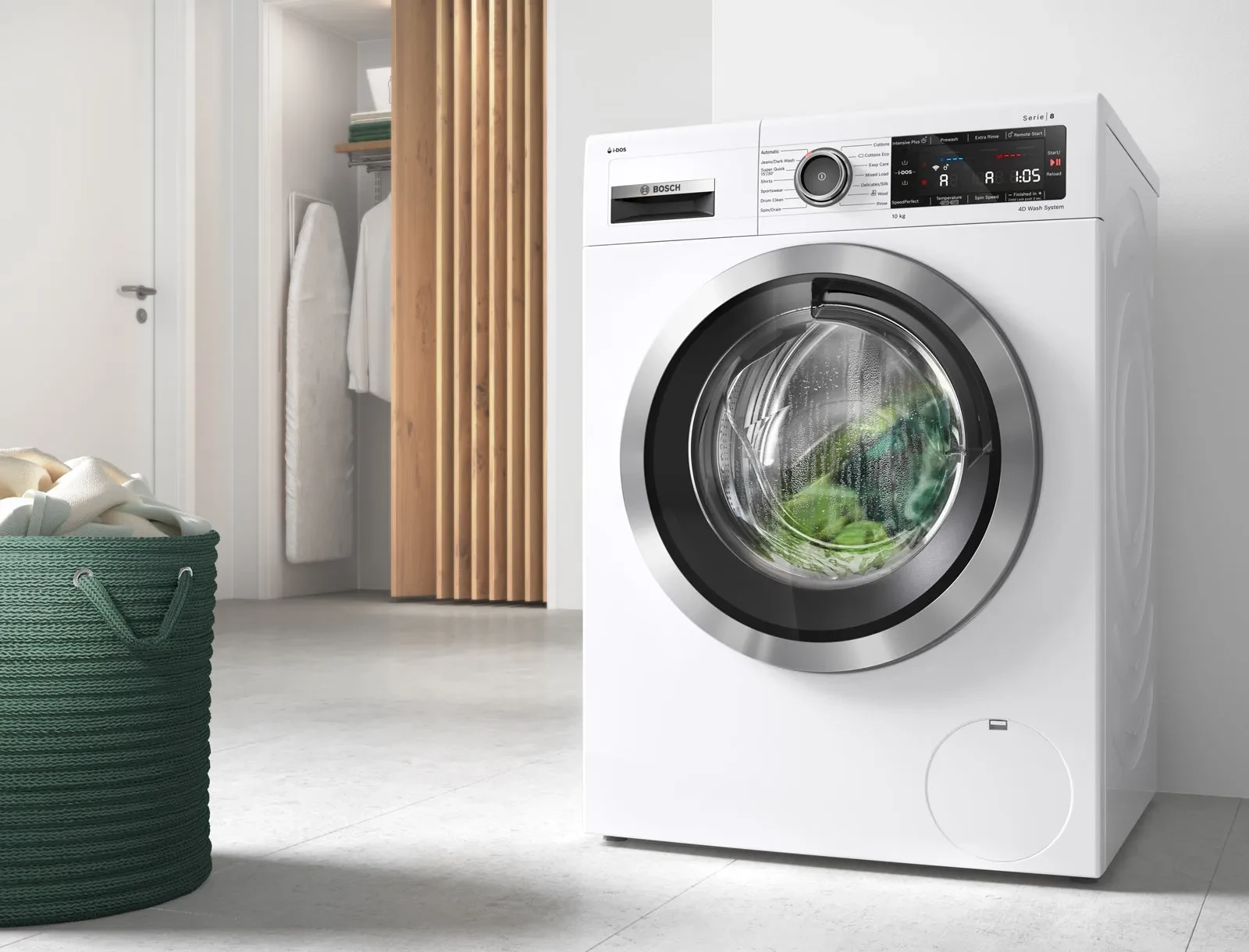 Džiovyklė Bosch WQG245D9SN (Atnaujinta) aprašymas - Prekės nuotrauka