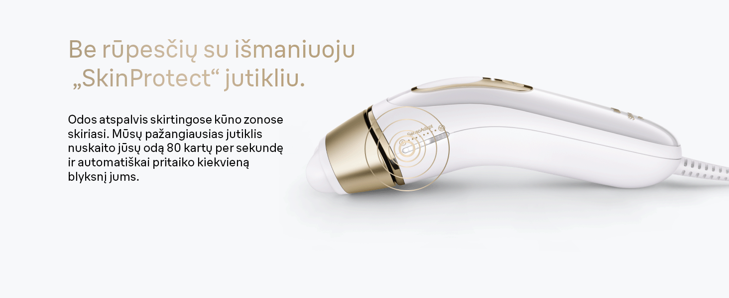 Braun PL5431 Silk-expert Pro 5 IPL fotoepiliatorius aprašymas - Prekės nuotrauka