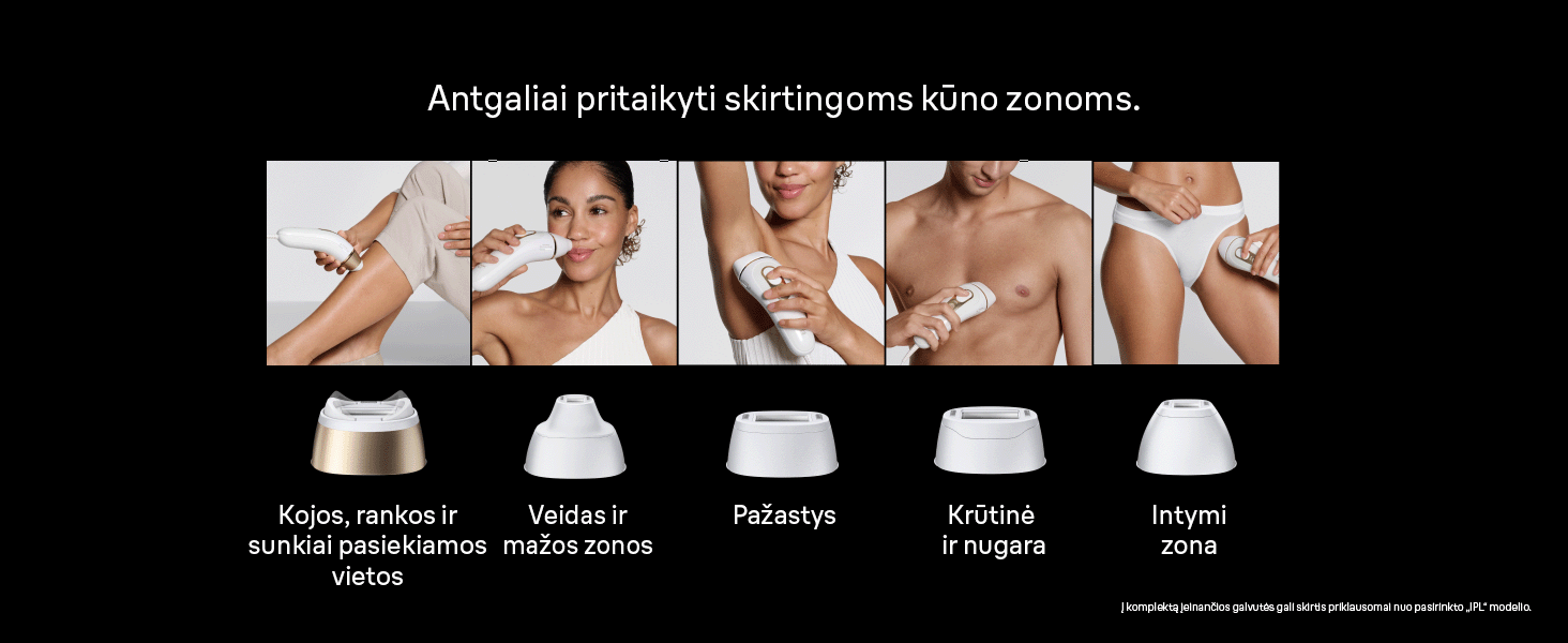 Braun PL5431 Silk-expert Pro 5 IPL fotoepiliatorius aprašymas - Prekės nuotrauka