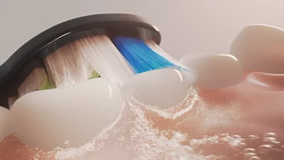 Įkraunamas dantų šepetėlis Philips Sonicare 3100 HX4032/32, juodas aprašymas - Prekės nuotrauka