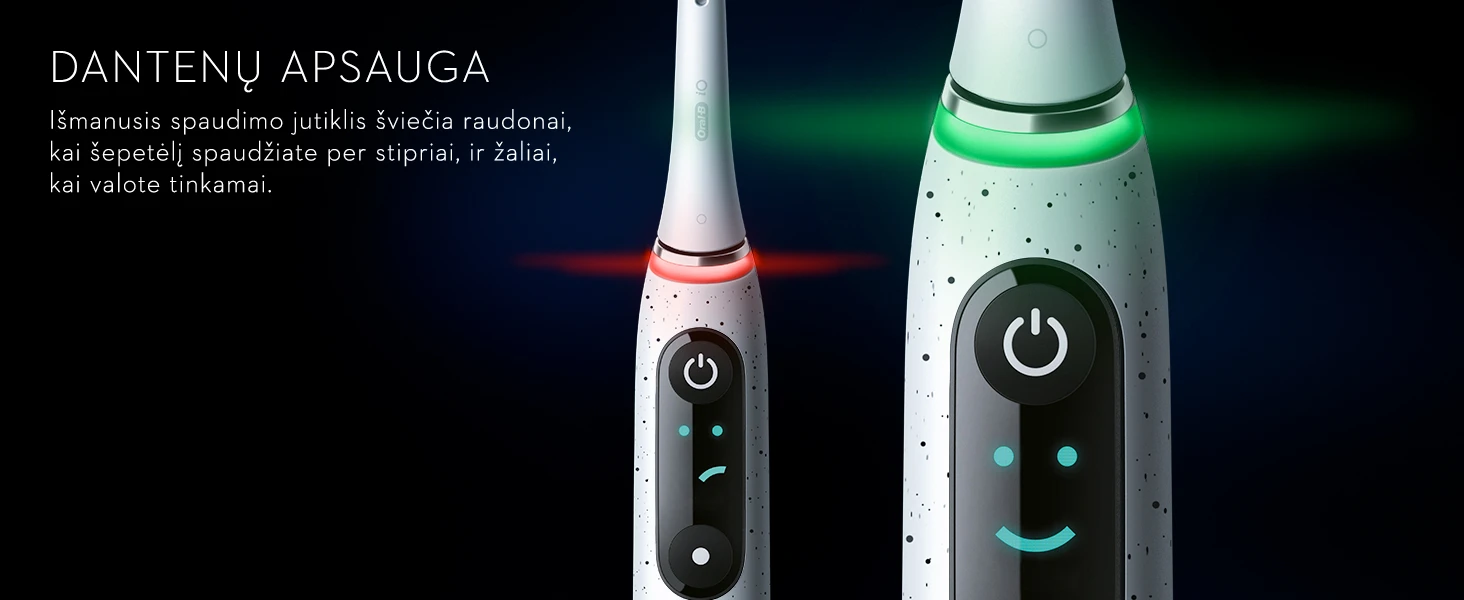 Elektrinis dantų šepetėlis Oral-B iO10 iOM10.1B4.2AD, Juodas aprašymas - Prekės nuotrauka