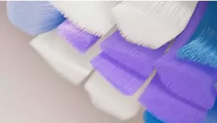 2 dalių šepetėlių galvučių pakuotė Philips Sonicare Sensitive HX6052/87 aprašymas - Prekės nuotrauka